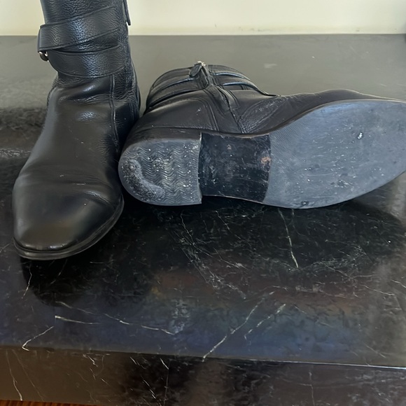 Tory Burch booties, size 8.5. Worn for 2 winters gold hardware. - Picture 5 of 5